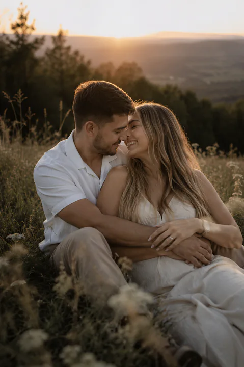 Natürlicher Moment aus einem Babyshooting
